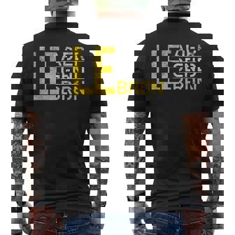 I Love Lebron I Heart Lebron Leader Legend Lebron Men's T-shirt Back Print | Mazezy