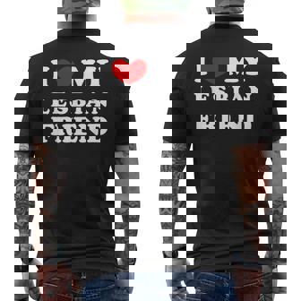 I Love My Lesbian Friend J'aime Mon Amie Lesbienne T-shirt imprimé au dos - Cadeauxyz