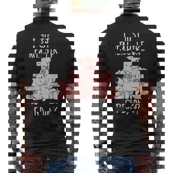 Love Pig シャツ レディース 豚 ギフト 豚 メンズ キュート 豚 メンズTシャツ バックプリント - Kawaiitshirt