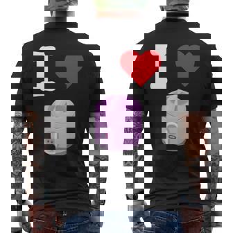 I Love 炊飯器 キッチン家電 パーフェクトメイド 食事 長袖tシャツ メンズTシャツ バックプリント - Kawaiitshirt