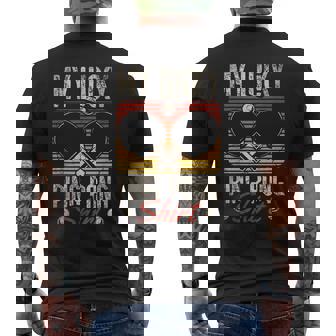 My Lucky Ping Pong Shirt For a Ping Pong Player Table Tennis Men's Back Print T-Shirt | Mazezy