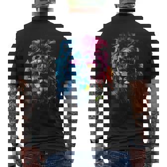 Lunettes Deoleil Lion Ecouteurs Fête Musique Fans De Lions T-shirt imprimé au dos - Cadeauxyz