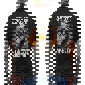 Lustige Ente Mitpruch Ente Gut Alles Gut Witziges Fun T-Shirt mit Rückendruck - Seseable