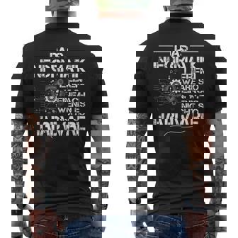 Lustiges Informatik Informatiker Hardwareoftware It T-Shirt mit Rückendruck - Geschenkecke