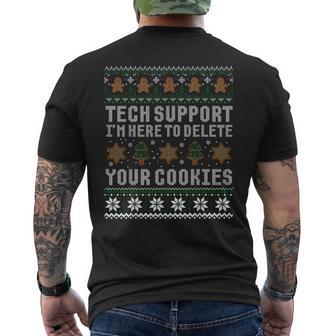 Lustiges Weihnachts- Computerprogrammierer Geschenk T-Shirt mit Rückendruck - Geschenkecke