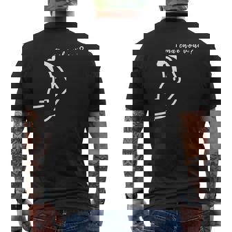 Ma Cheoui Geste De La Main Italienne En Italie T-shirt imprimé au dos - Cadeauxyz