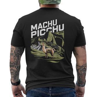 Machu Picchu Pérou T-shirt imprimé au dos - Cadeauxyz