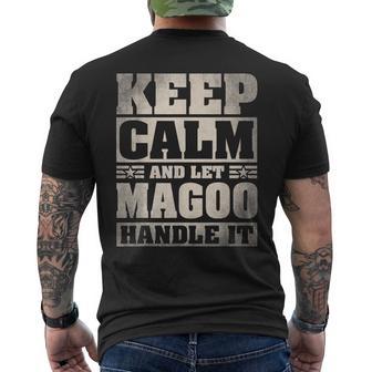 Magoo Name Personalized Magoo Last Name Men's T-shirt Back Print - Monsterry