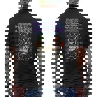 Maisons De Jeu Humains Rpg Parodie Gamerarcastique Dire Drôle T-shirt imprimé au dos - Cadeauxyz