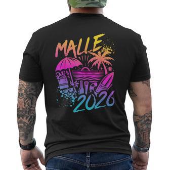 Malle 2026 Mallorca Gruppenreise 2026 T-Shirt mit Rückendruck - Geschenkecke
