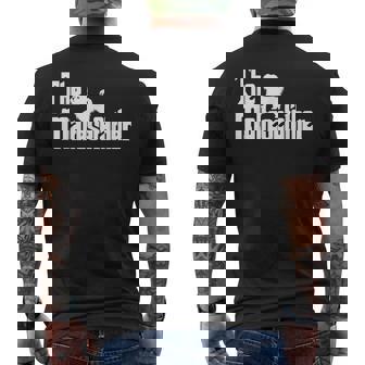 The Maltesefather Maltese Dad Dog Lover Men's T-shirt Back Print - Thegiftio