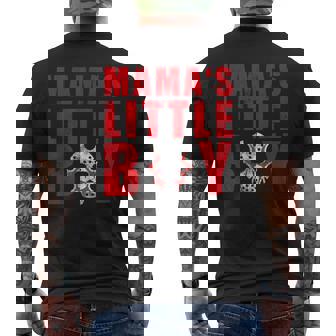 Mama's Little Boy Halloween Costume Horror Friday Movie Men's T-shirt Back Print | Seseable UK