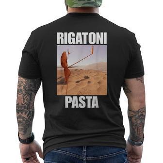 Marcus The Worm Rigatoni Pasta Men's T-shirt Back Print - Thegiftio UK