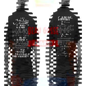 Mario Idée Cadeau Humour Anniversaire Beau Gosse T-shirt imprimé au dos - Cadeauxyz