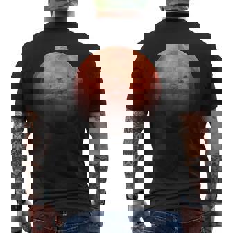 Marte Planeta Espacio Cielo Camiseta Hombre Estampado Espalda - Regaloses