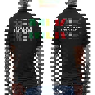 Martin Luther King Jr Day I Have A Dream Mlk Day Colorful Men's T-shirt Back Print - Thegiftio