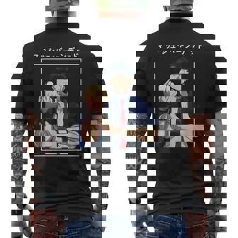 Mash Burnedead Muscles Anime Magic Cool Cute Manga Guy Men's T-shirt Back Print - Monsterry