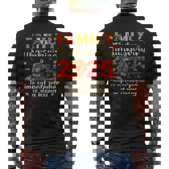 Matching Family Thanksgiving 2025 Men's T-shirt Back Print | Seseable UK