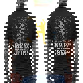 Mathématicien Math Amoureux De La Résolution De Problèmes D'escalade T-shirt imprimé au dos - Cadeauxyz