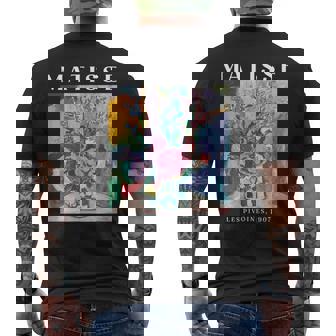 Matisse Les Pivoines 1907 Flower Men's T-shirt Back Print | Mazezy