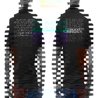 You Matter Suicide Prevention Awareness Mental Health Month Men's T-shirt Back Print - Thegiftio