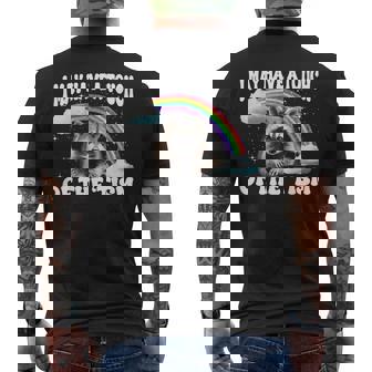 I May Have A Touch Of The 'Tism Men's T-shirt Back Print | Mazezy