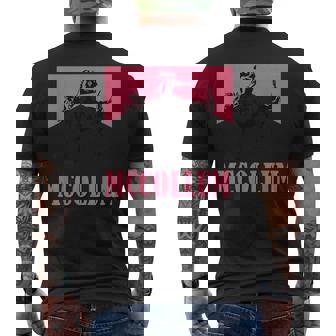 Mccollum Bull Skull Cute For Country Music Lover Men's T-shirt Back Print - Thegiftio