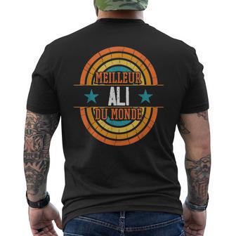 Meilleur Ali Du Monde Drôle De Nom Ali T-shirt imprimé au dos - Cadeauxyz