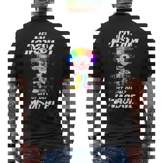 Mein Kostüm Ist In Der Wäsche Fasching Carnival Clown T-Shirt mit Rückendruck - Geschenkecke