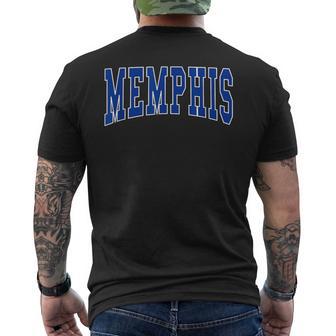 Memphis Throwback Classic Men's T-shirt Back Print - Thegiftio UK