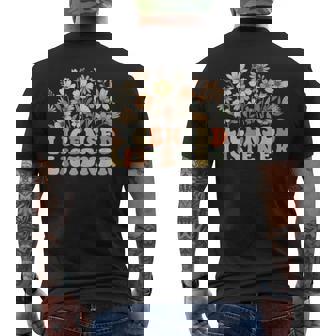 Mental Health School Counselor Therapy Licensed Listener Men's T-shirt Back Print - Monsterry