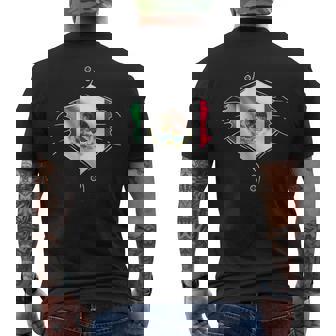 Mexique Racines Mexicaines Drapeau Du Mexique T-shirt imprimé au dos - Cadeauxyz