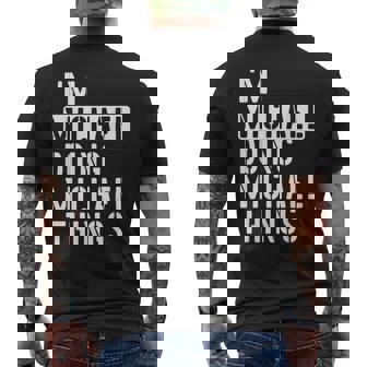 Michael Macht Dinge Michael Michael T-Shirt mit Rückendruck - Geschenkecke