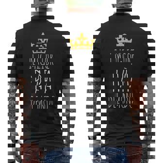 Migliore Papà Del Mondouper Regalo Festa Del Papà T-shirt da uomo con stampa posteriore - Novitaregali