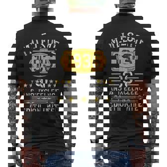 Millésime 1936 Cadeau 90 Ans Homme Anniversaire Humour T-shirt imprimé au dos - Cadeauxyz