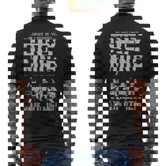 Miniature Painting Men's T-shirt Back Print | Mazezy