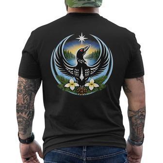 Mn Rebel Loon Alliance Men's T-shirt Back Print | Mazezy