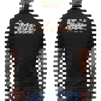 Moist Meme Offensive Weird Cool Hilarious Humorous Men's T-shirt Back Print - Thegiftio