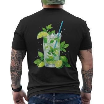 Mojito Cocktail Getränkommer T-Shirt mit Rückendruck - Geschenkecke