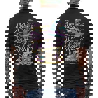 Mom Manager Of Mischief Mother's Day Magical Men's T-shirt Back Print | Seseable CA