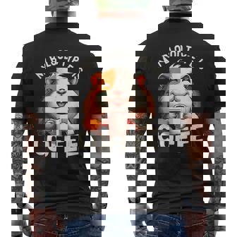 Mon Groupeanguin Est Un Cochon D'inde Mignon Amateur De Café T-shirt imprimé au dos - Cadeauxyz