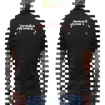 Mortadela Heavy Metal Camiseta Hombre Estampado Espalda - Regaloses