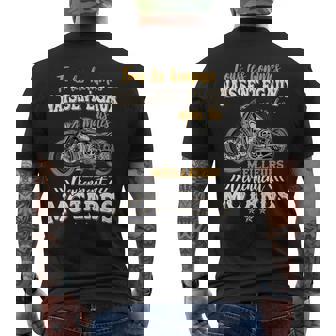 Motard Homme Moto Cadeau Motorcycle Motards Moto Manche Longue T-shirt imprimé au dos - Cadeauxyz