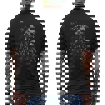 Motorcycle Graphic Men's Biker Men's T-shirt Back Print | Seseable UK