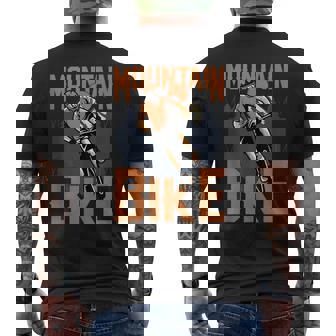 Moutain Bike Mountain Biker Costume Riding Bicycle Tank Top Men's Back Print T-Shirt | Mazezy