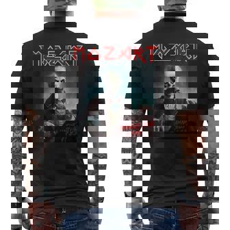 Mozart Humour Musique Heavy-Metalintage Rétro Manche Longue T-shirt imprimé au dos - Cadeauxyz