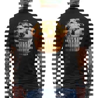 Muffin Graphic Men's T-shirt Back Print | Seseable CA