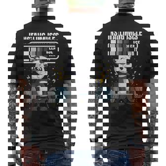 Muscles En Cours Homme Musculation Gym Cadeau Musculation T-shirt imprimé au dos - Cadeauxyz