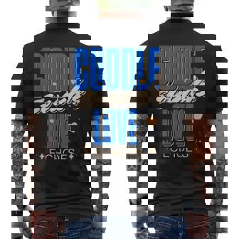 Music Pop Lover Retro Band Couples Valentines Wedding Chic Men's Back Print T-Shirt | Mazezy