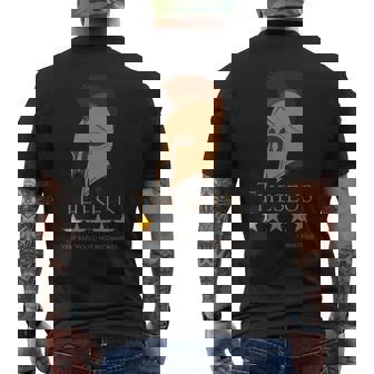 Mythologie Grecque Antique Meme Thésée Mythe Minotaure T-shirt imprimé au dos - Cadeauxyz